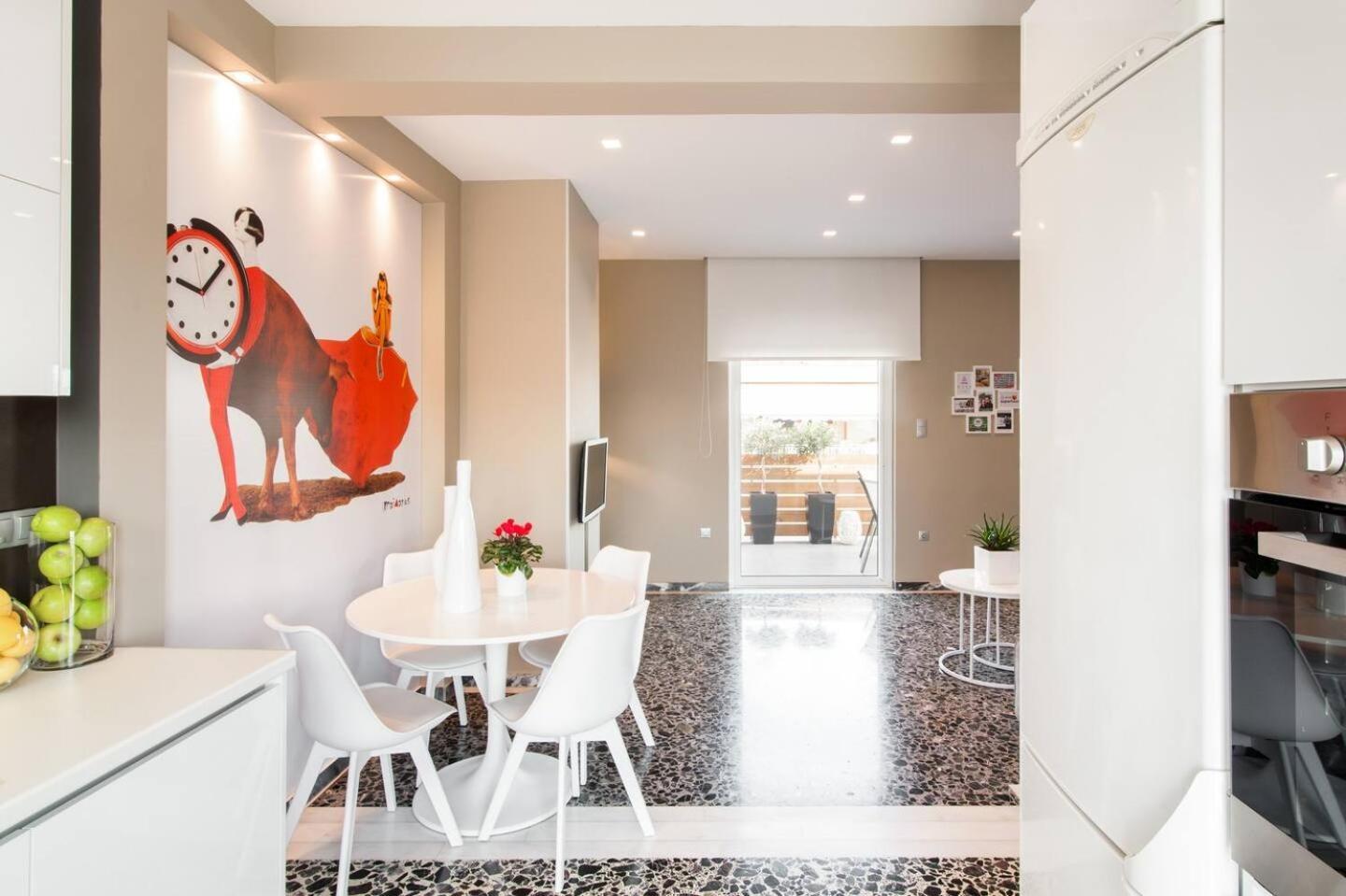 Ma Maison Nο 1, Penthouse, Acropolis And Lycabettus View, Ultra High Speed Internet 300 Mbps, 15' To Acropolis By Metro, 1' From Metro Station Atena Exterior foto