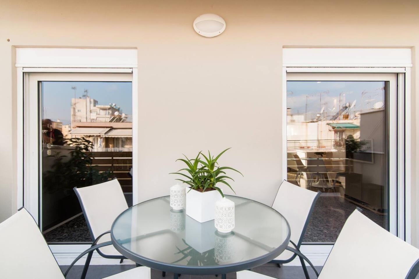 Ma Maison Nο 1, Penthouse, Acropolis And Lycabettus View, Ultra High Speed Internet 300 Mbps, 15' To Acropolis By Metro, 1' From Metro Station Atena Exterior foto