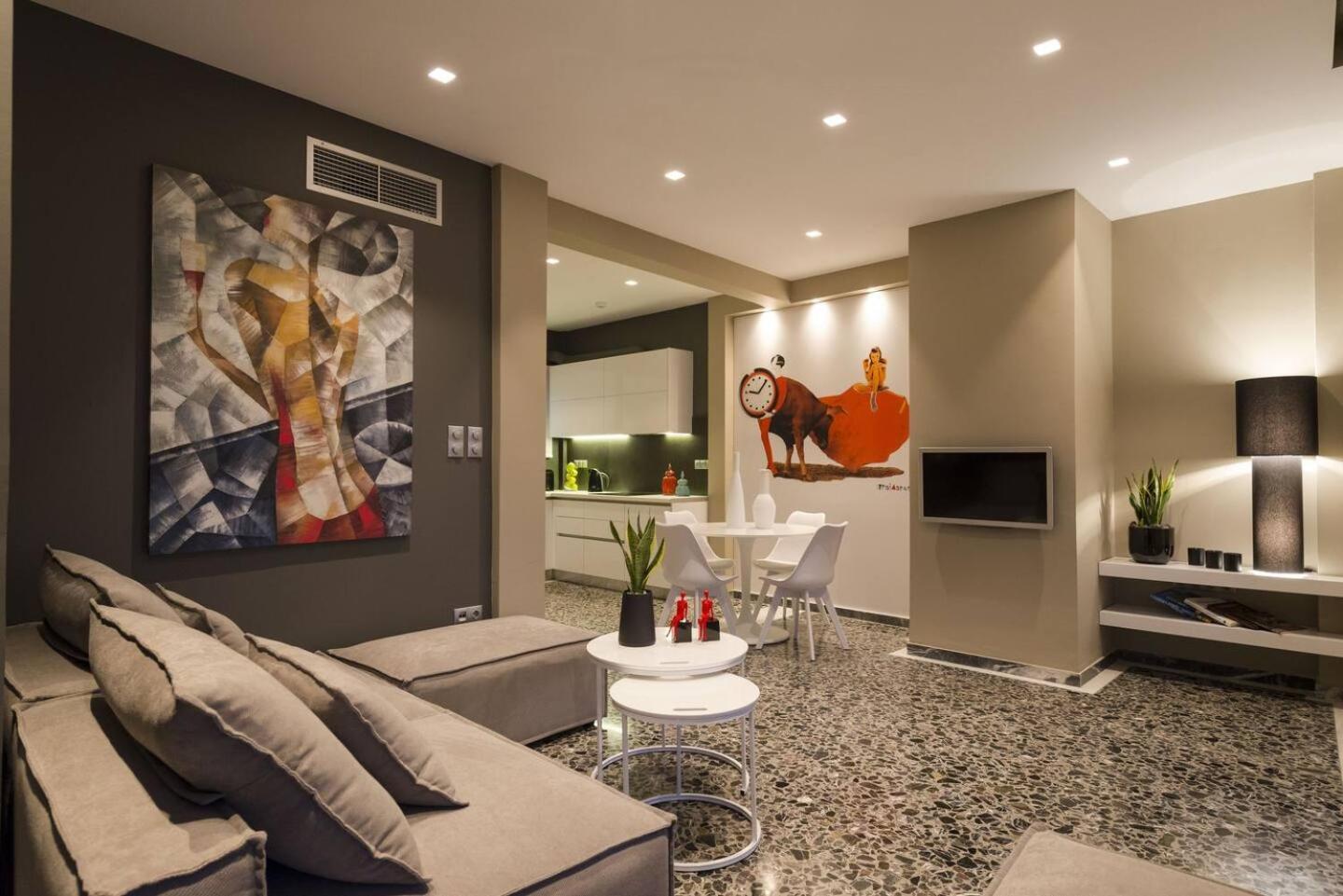Ma Maison Nο 1, Penthouse, Acropolis And Lycabettus View, Ultra High Speed Internet 300 Mbps, 15' To Acropolis By Metro, 1' From Metro Station Atena Exterior foto