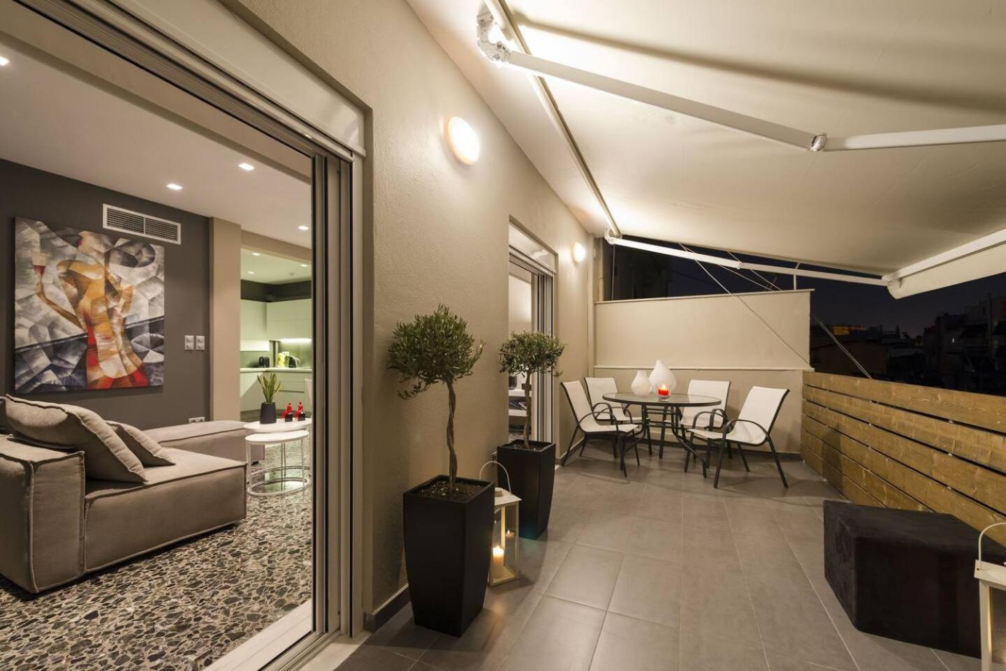 Ma Maison Nο 1, Penthouse, Acropolis And Lycabettus View, Ultra High Speed Internet 300 Mbps, 15' To Acropolis By Metro, 1' From Metro Station Atena Exterior foto