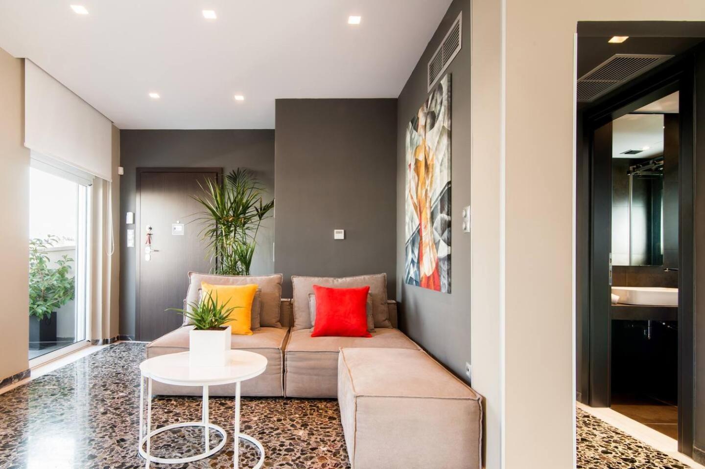 Ma Maison Nο 1, Penthouse, Acropolis And Lycabettus View, Ultra High Speed Internet 300 Mbps, 15' To Acropolis By Metro, 1' From Metro Station Atena Exterior foto